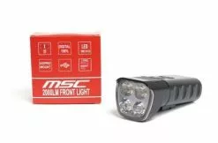 LUZ DELANTERA MSC 2000 LUMENS CARGA USB