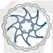 DISCO ALLIGATOR ARIES AZUL 160MM