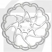 DISCO ALLIGATOR ARIES BLANCO 180MM