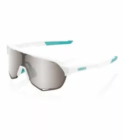 GAFAS 100% S2 - BORA HANS GROHE TEAM WHITE - HIPER SILVER MIRROR LENS