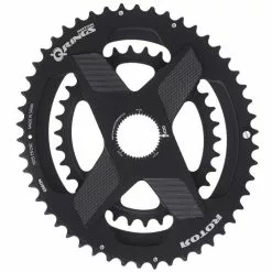 JGO PLATOS ROTOR Q-RINGS OVAL 36/52 BLACK