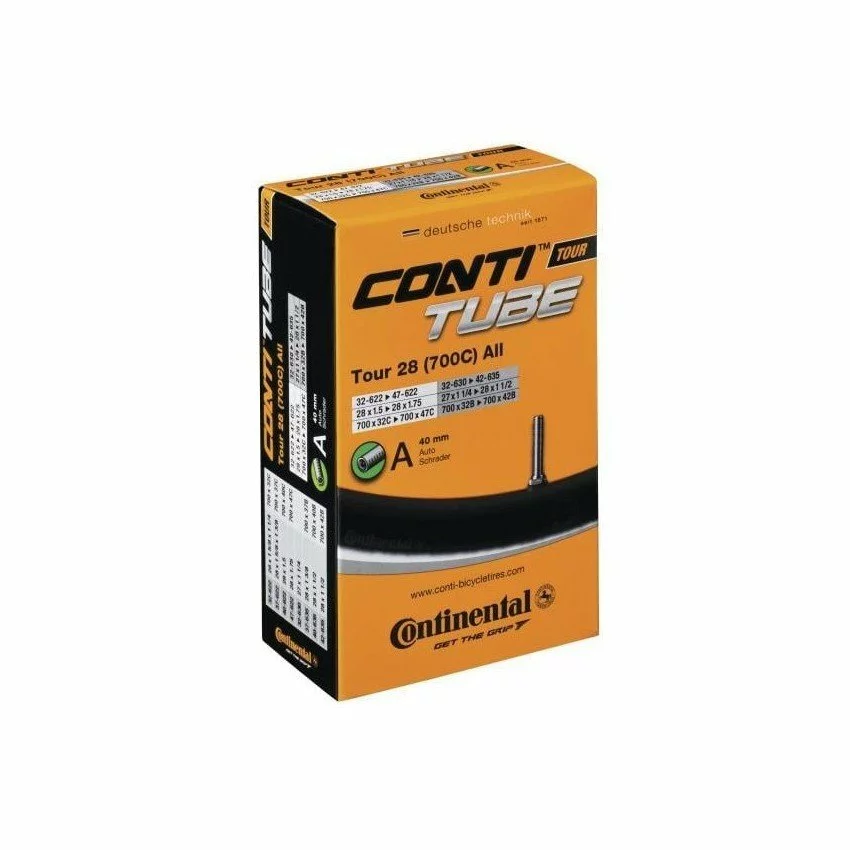 CAMARA CONTINENTAL 700/32-37-40MM PRESTA 42MM 1 CAMARA CONTINENTAL 700/32-37-40MM PRESTA 42MM