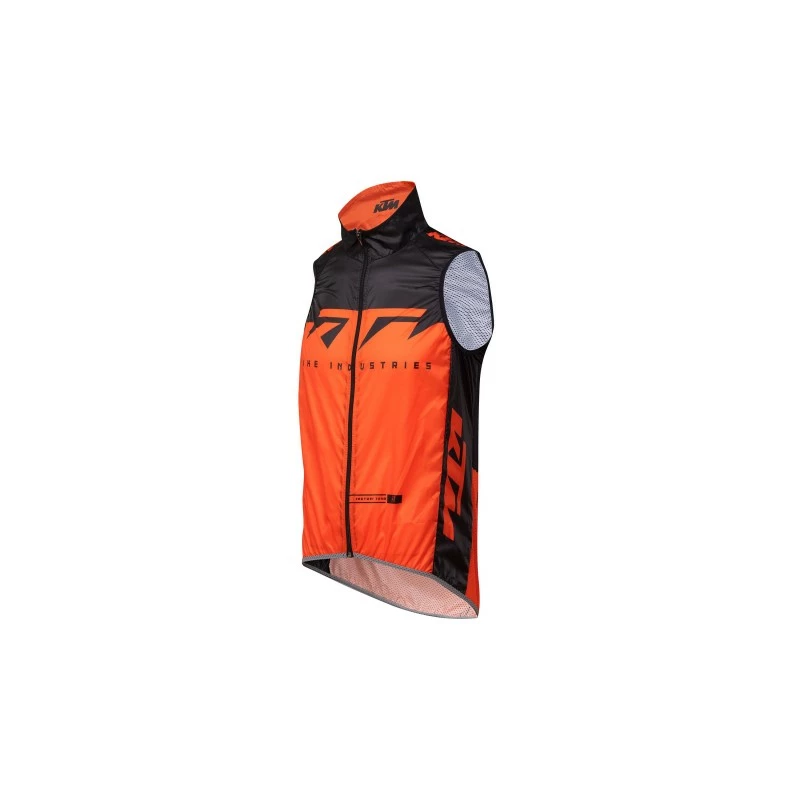 Chaleco De Ciclismo Cortaviento KTM Factory Team - Reflectante 1 Chaleco De Ciclismo Cortaviento KTM Factory Team - Reflectante