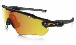 OAKLEY RADAR EV POLISHED BLACK LENTE FIRE IRIDIUM 9208-19