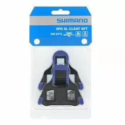 CALAS SHIMANO SPD-SL SM-SH12 AZUL 2 GRADOS