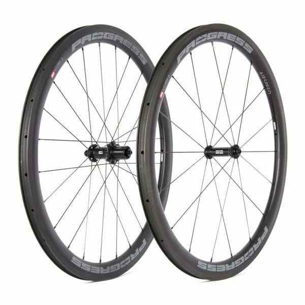 Ruedas Progress JGO AirSpeed C44 Shimano Negra 1 Ruedas Progress JGO AirSpeed C44 Shimano Negra