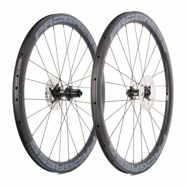 Ruedas Progress JGO AirSpeed C44 Disc 12x100 Y 12x142 Shimano Negra 1 Ruedas Progress JGO AirSpeed C44 Disc 12x100 Y 12x142 Shimano Negra