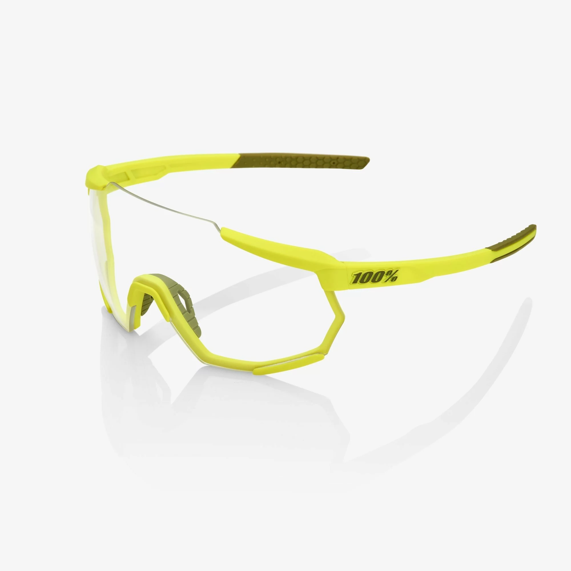 GAFAS 100% RACETRAP SOFT TACT BANANA SMOKE+TRASP 4 GAFAS 100% RACETRAP SOFT TACT BANANA SMOKE+TRASP - Imagen 4