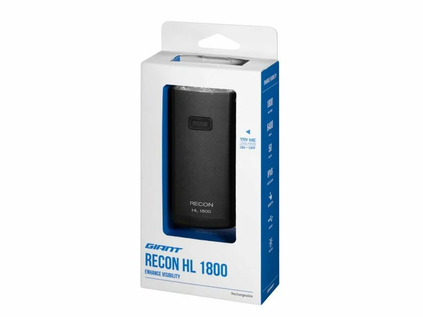 LUZ DELANTERA GIANT RECON HL 1800 4 LUZ DELANTERA GIANT RECON HL 1800 - Imagen 4