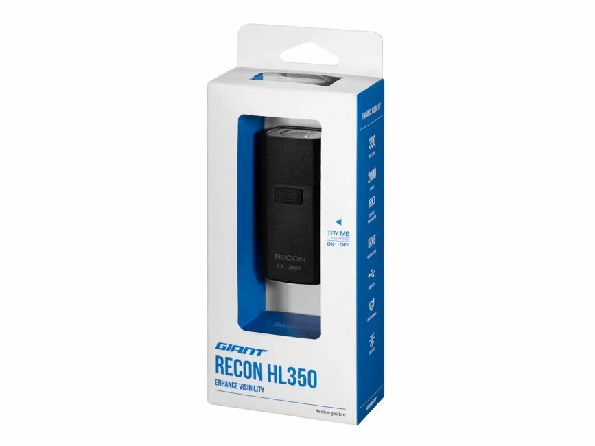LUZ DELANTERA GIANT RECON HL 350 4 LUZ DELANTERA GIANT RECON HL 350 - Imagen 4