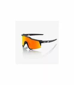 GAFAS 100% SPEEDCRAFT SOFT TACT BLACK HIPER RED LENS