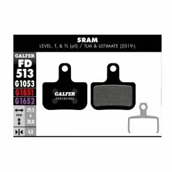 PASTILLAS FRENO GALFER BIKE PARA SRAM LEVEL, T, TL